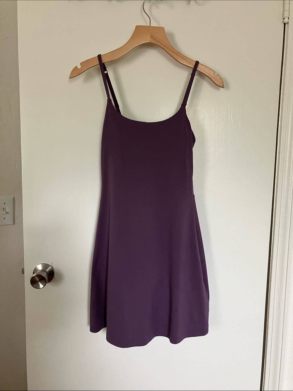 girlfriend collective Purple Mini Dress